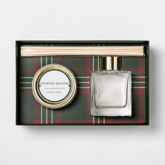 3oz Tin Jar Candle and 2.7 Fl Oz Oil Diffuser Gift - Picture 1 of 1